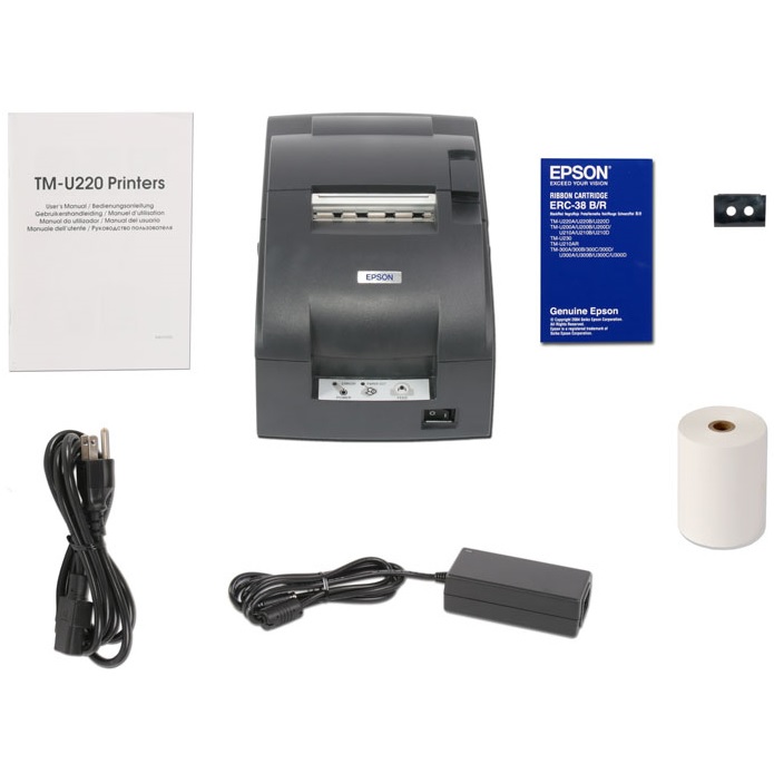 Epson TM-U220B Printer Box Contents