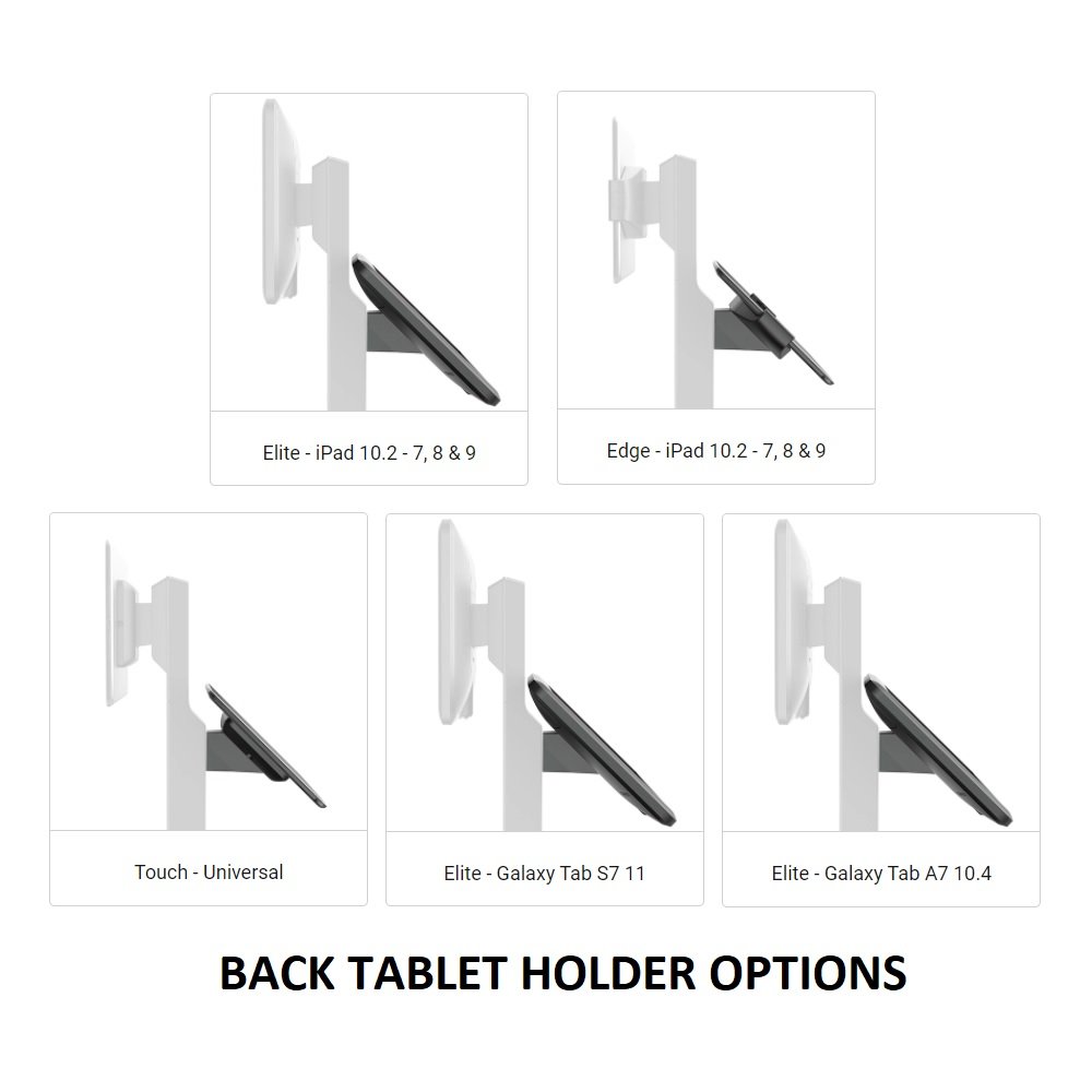 Gemini Back Tablet Holder Options