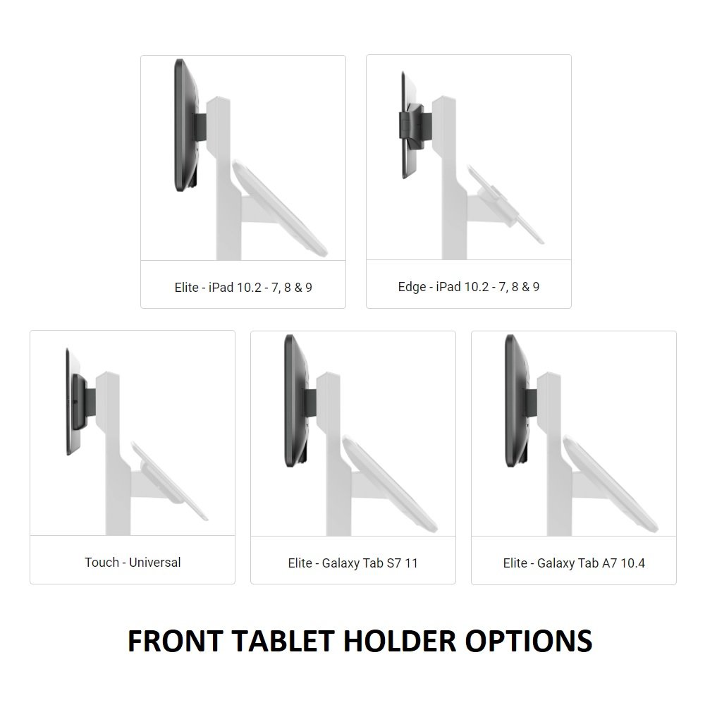 Gemini Front Tablet Holder Options