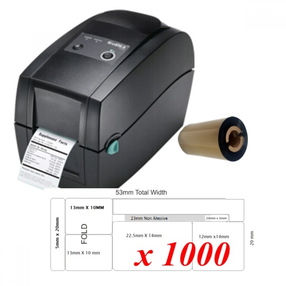 GoDEX RT230 Jewellery Label Printer Bund