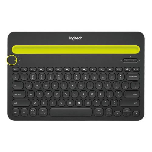 Logitech K480 Bluetooth Keyboard Top