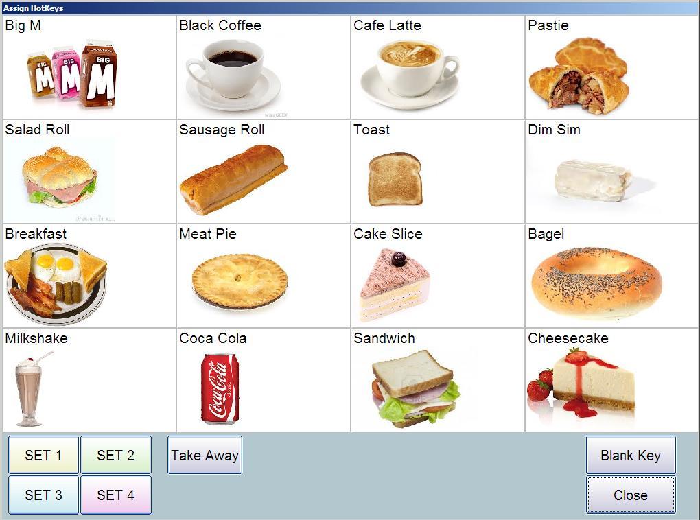 NeoPOS Food Hotkeys