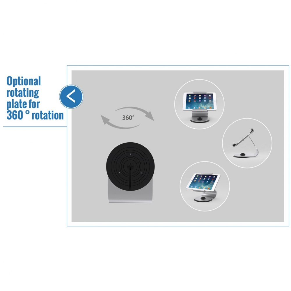 Nexa TS-660 Adjustable Tablet Stand Blac