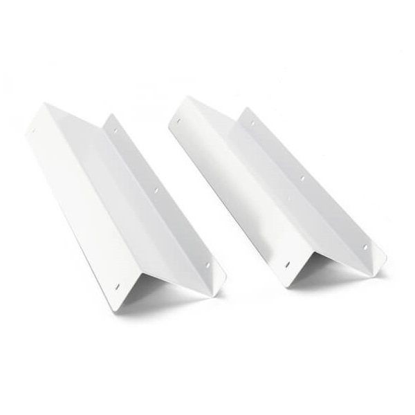 POS-Mate White Under Counter Brackets fo