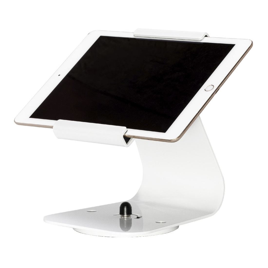 Square White iPad with Stand