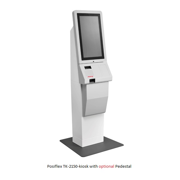 Posiflex TK-2150-kiosk with Pedestal