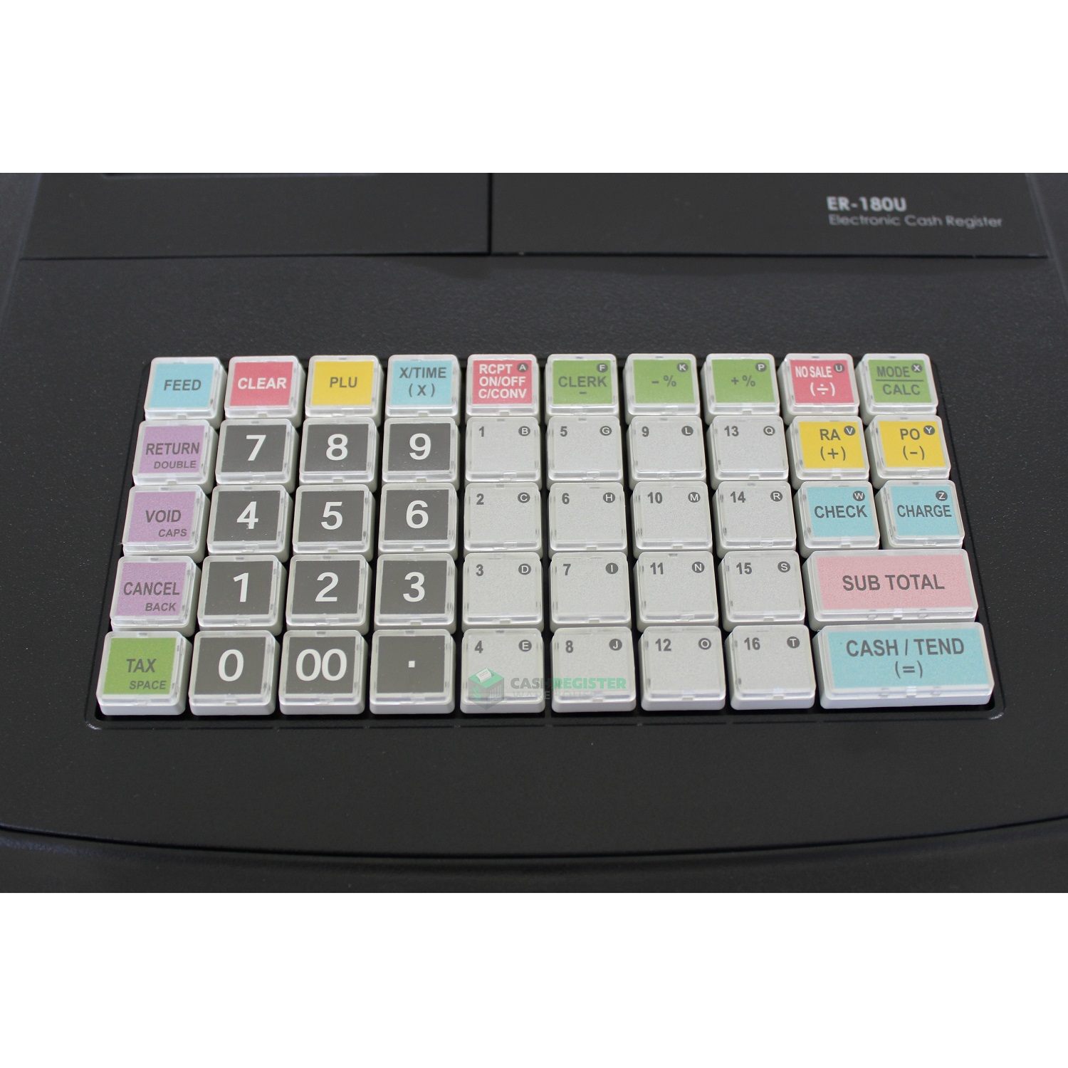 Sam4s ER180UDL Keyboard Layout