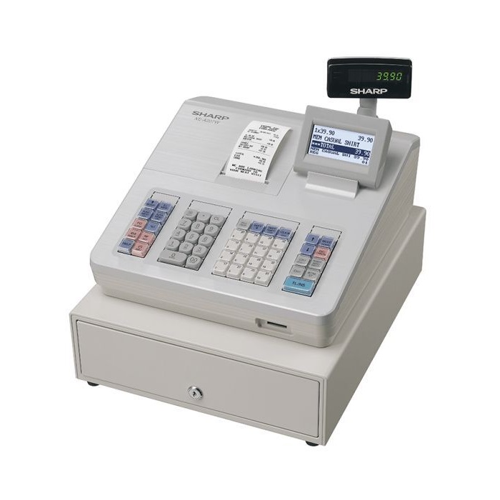 Sharp XEA207W Cash Regisiter White XEA207W Cash Register Warehouse