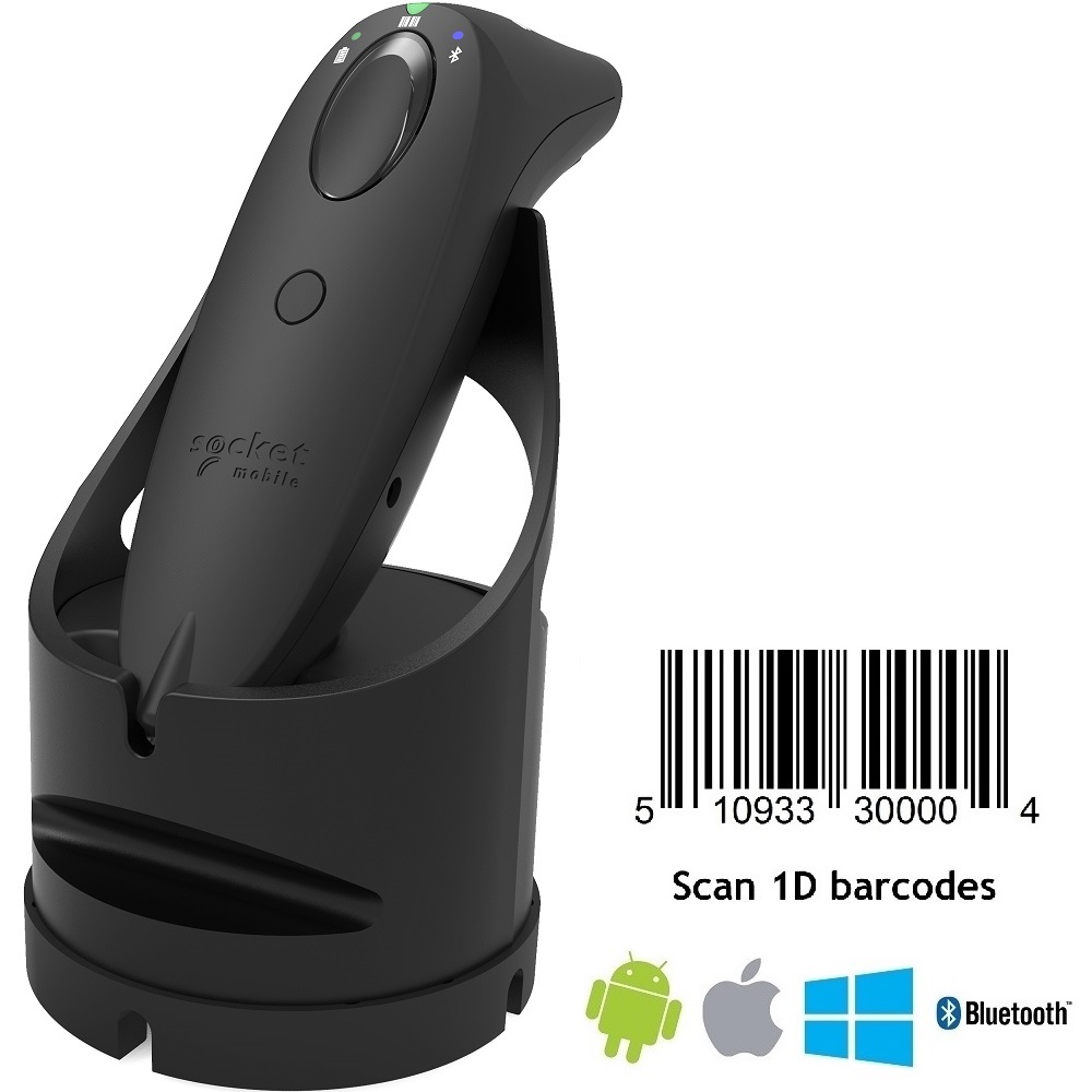 Socket Mobile 1D Black Bluetooth Barcode
