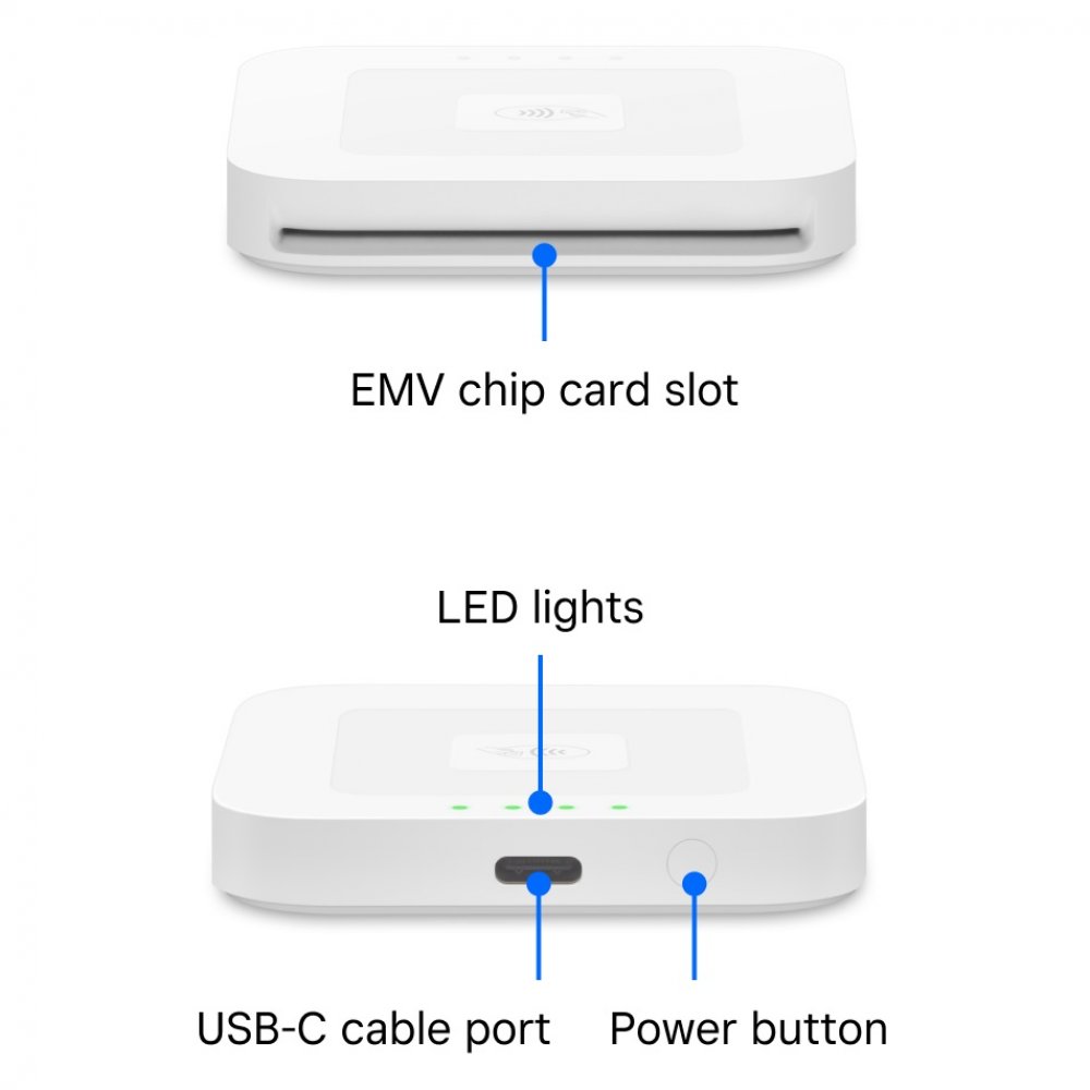 Square Contactless and Chip Reader 2nd g