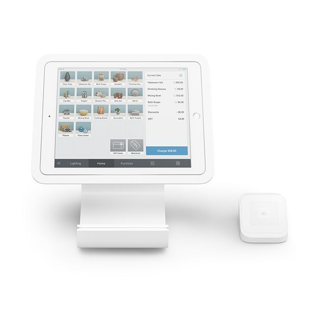 Square POS Stand with Reader