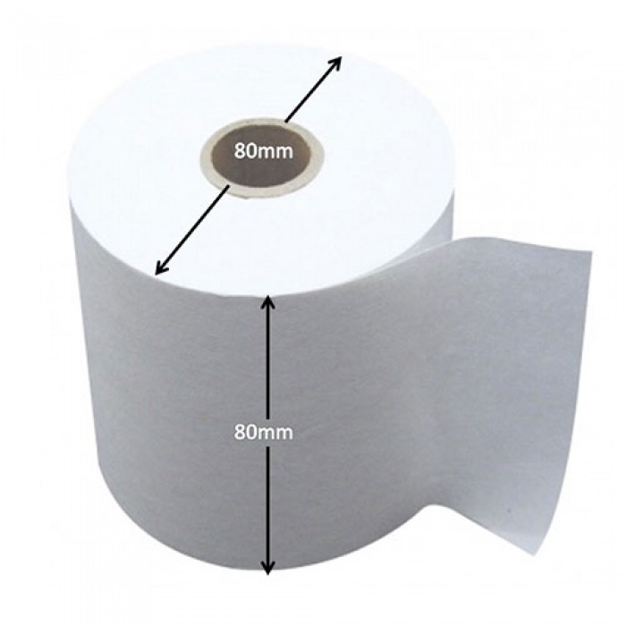 4 Pack 80x80 Thermal paper rolls