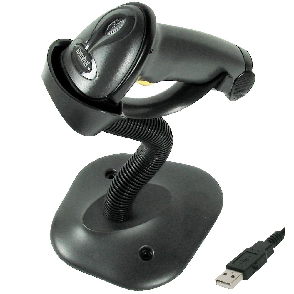 RX Zebra LS2208 USB Barcode Scanner