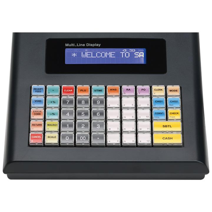 sam4s er230 cash register keyboard