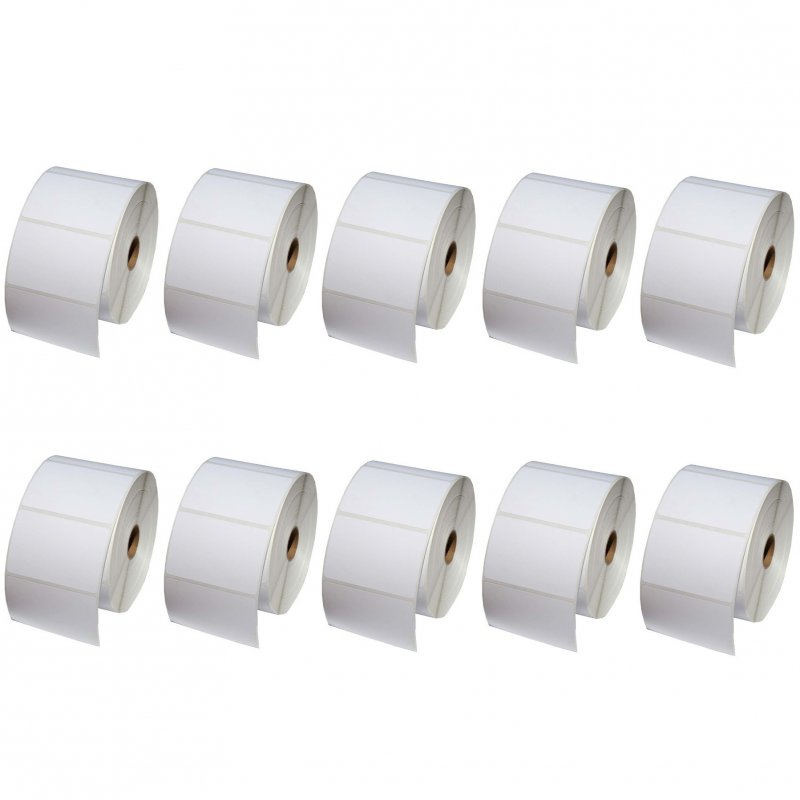100x50 Direct Thermal Labels - 10 Rolls