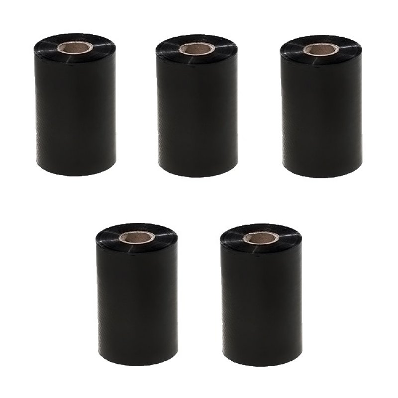 110X300 Wax Ribbons - 5 Pack