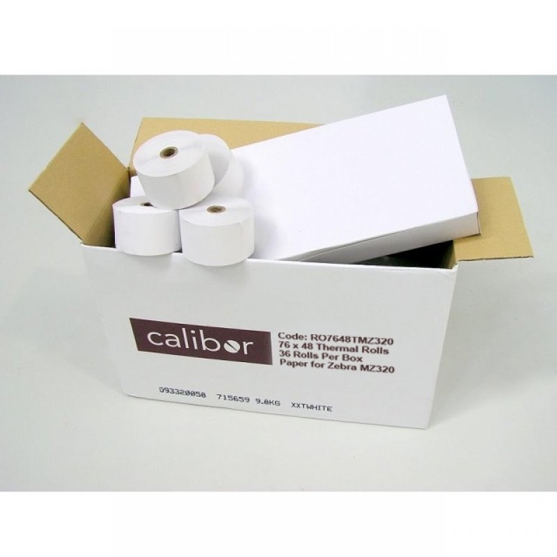 76x48 Thermal Paper Rolls - 36 Rolls