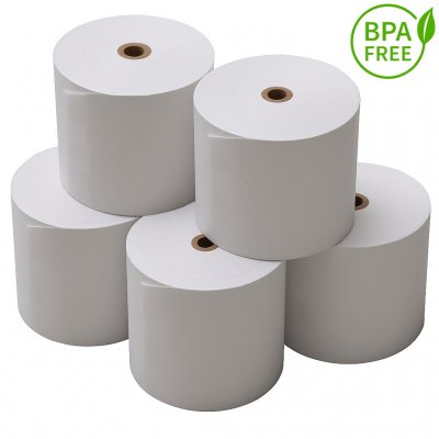 Calibor 80x80 BPA Free Thermal Paper Rolls - 24 Rolls