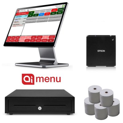 Ai-Menu Ai-PosX iMin POS System Bundle