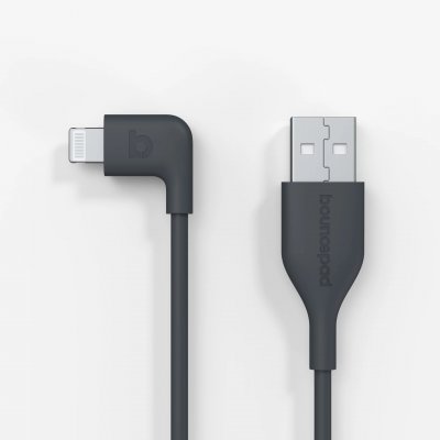 Bouncepad 2m Lightning to USB-A Right Angled (MFI Approved)