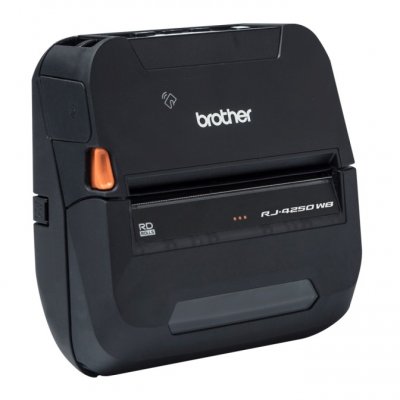 Brother RJ-4250WB 4" Mobile Label & Receipt Printer with Wifi, Bluetooth & USB Interface
