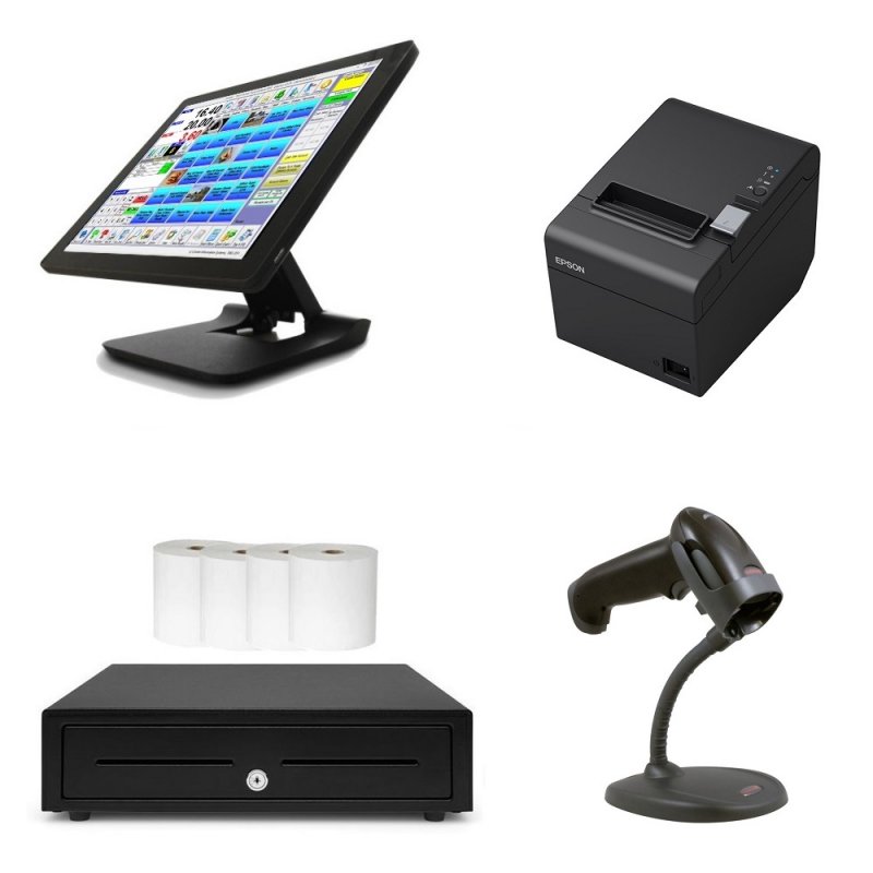 Element 455 Touch Screen POS System Bundle #2