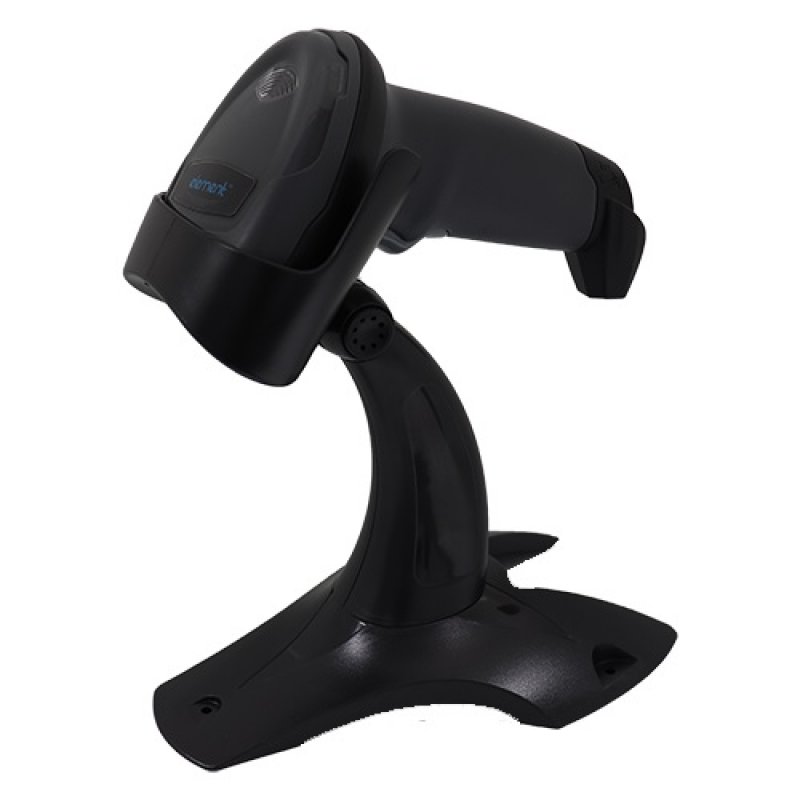 Element P100 2D-SR USB Barcode Scanner with Stand