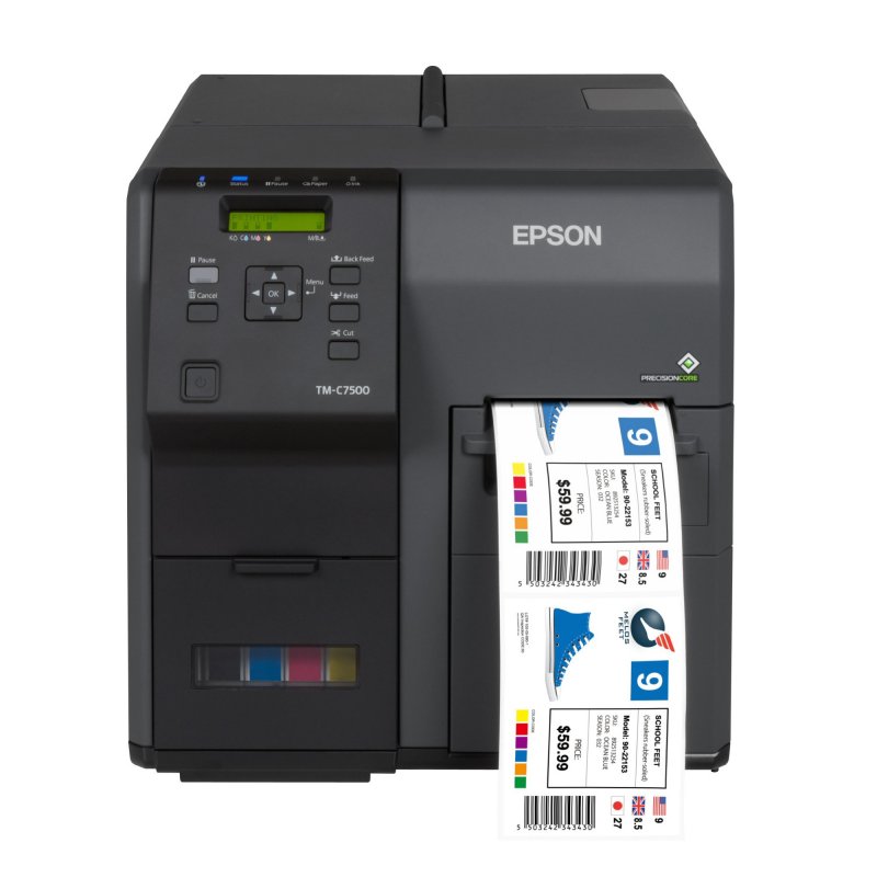 Epson ColorWorks TM-C7500G Inkjet Colour Label Printer with Take-Up
