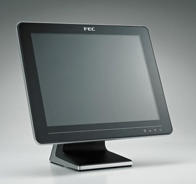 Fec Aertouch Touch Monitor 15 Lcd P/cap Std Blk
