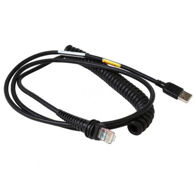 Honeywell Scanner Cable 1200/1300/1900 USB A Coiled 3m Black