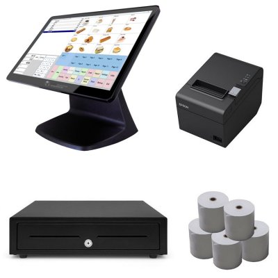 NeoPOS CA250W Touch Screen POS System Bundle
