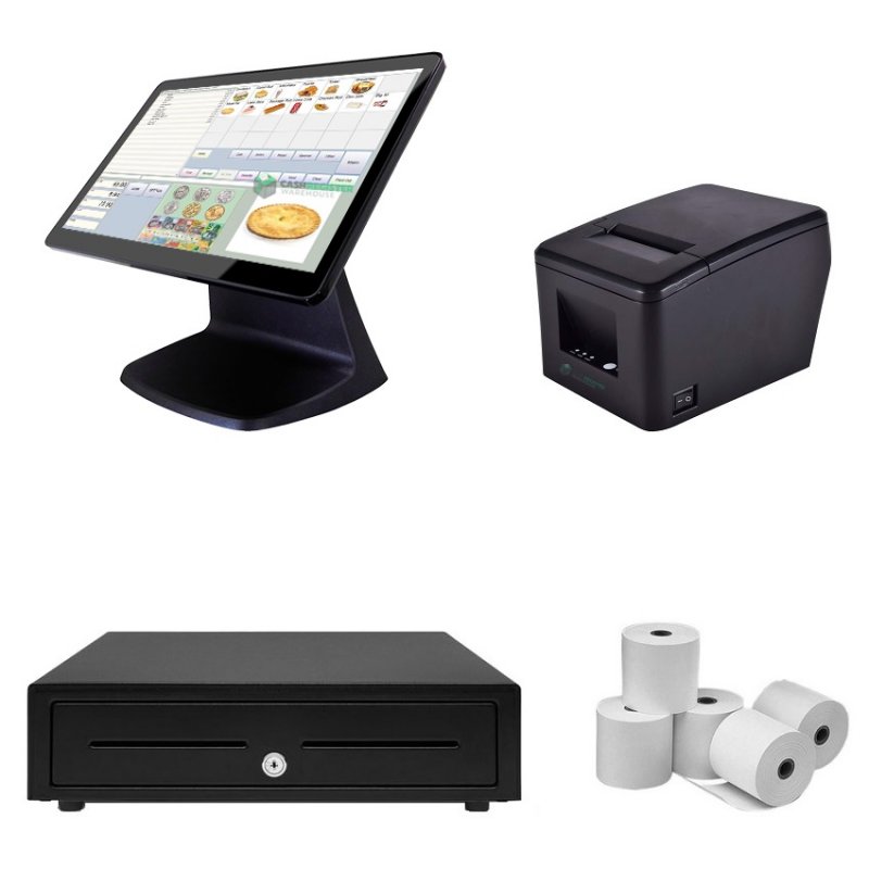 NeoPOS CA250W Touch Screen POS System Bundle