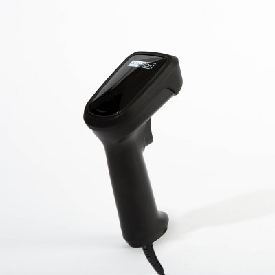 POS-Mate 1D Corded USB Barcode Scanner Black