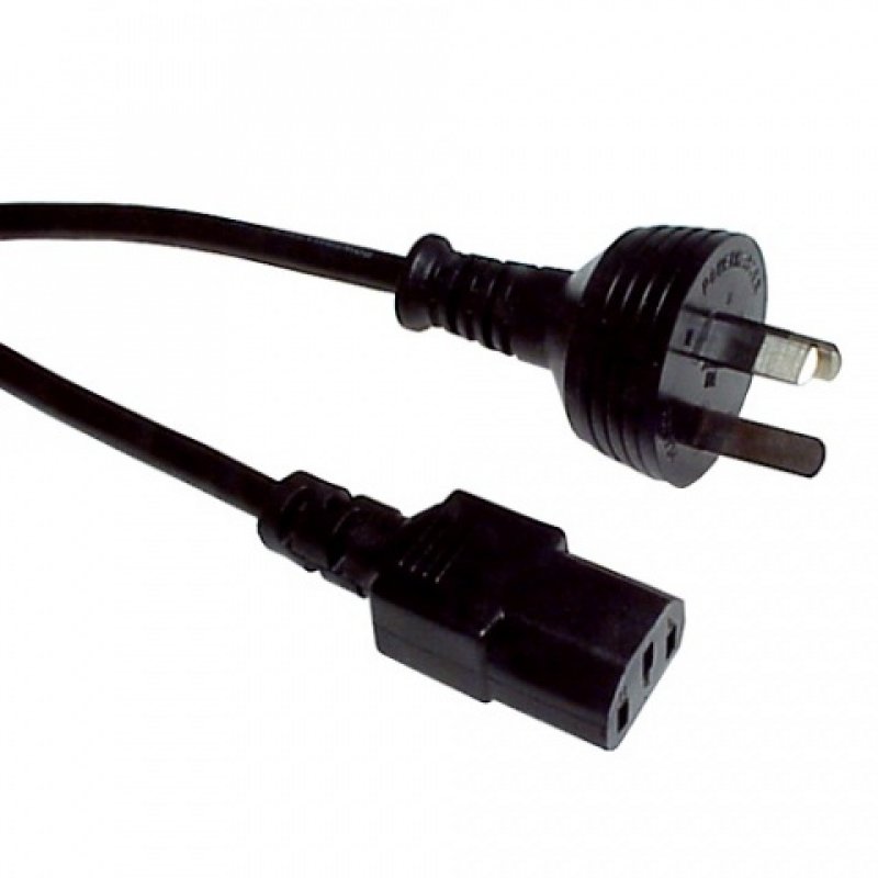 Cable Iec Power Cord 10a/250v C-13 2m
