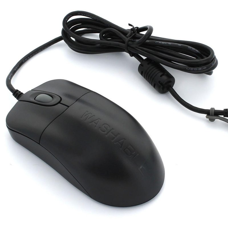 Seal Shield STM042 Medical Grade Optical Mouse Black