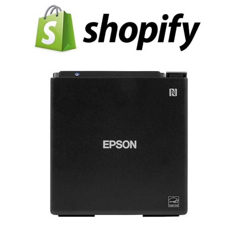 Shopify POS Compatible Epson TM-M30II Bluetooth Thermal Receipt Printer Black