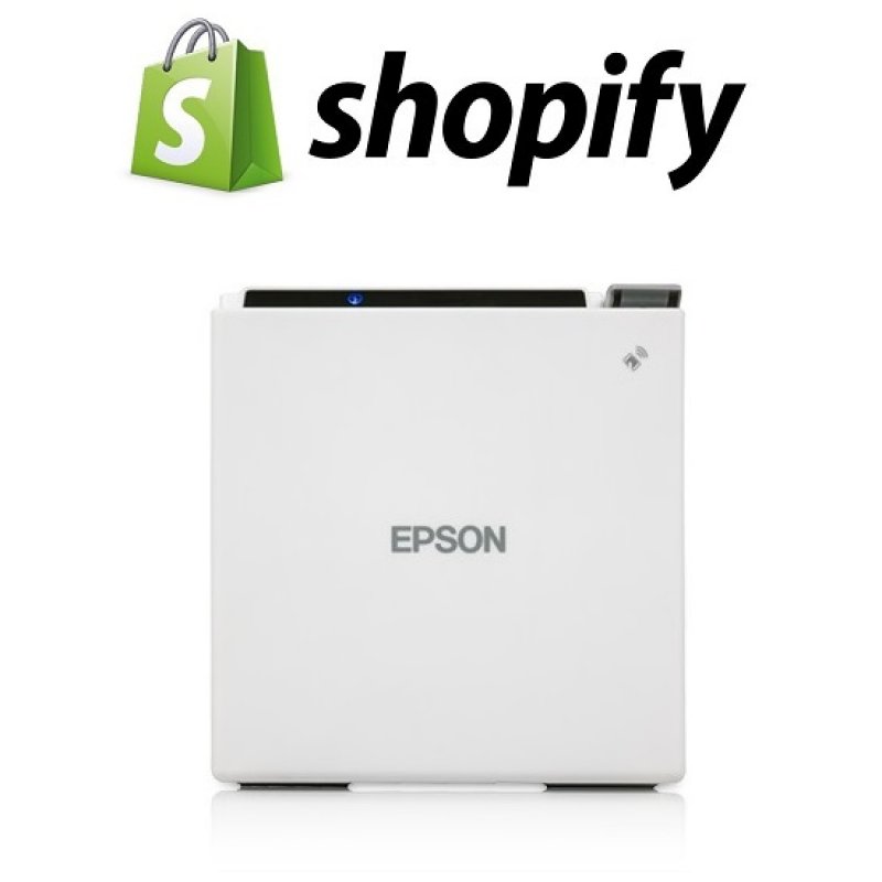 Shopify POS Compatible Epson TM-M30II Bluetooth Thermal Receipt Printer White