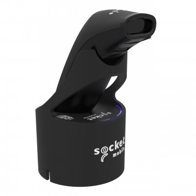 SocketScan S721 2D Bluetooth (BLE) Barcode Scanner, Black & Black Magic Dock