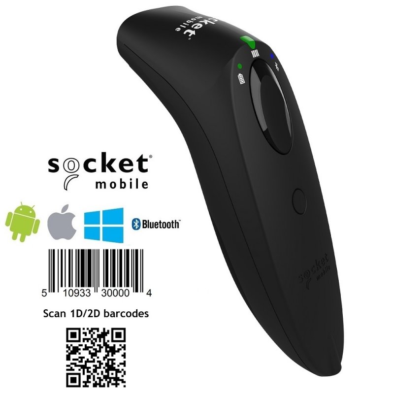 Socket S740 2D BT Barcode Scanner - Black