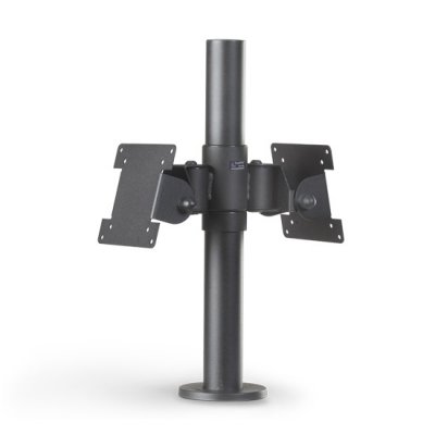 SpacePole Back-to-Back Vesa Pole Mount Black