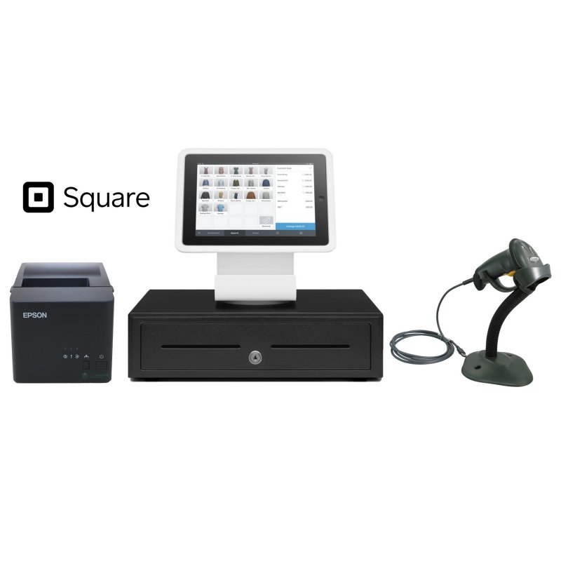 Square Stand POS Hardware Bundle 8 Cheap Square Scanning POS System