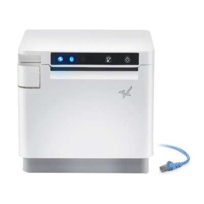 Star mC-Print31CI Ethernet + USB (No Bluetooth) Thermal Receipt Printer White