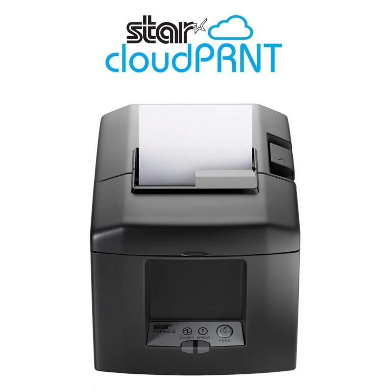 Star TSP654IISK CloudPRNT Sticky Label Printer
