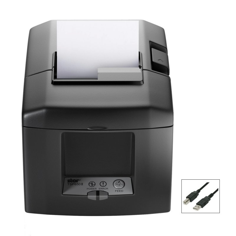 Star TSP654IISK Sticky Label Printer with USB Interface