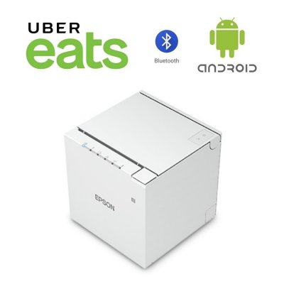 Uber Eats Epson TM-M30III Bluetooth Receipt Printer White
