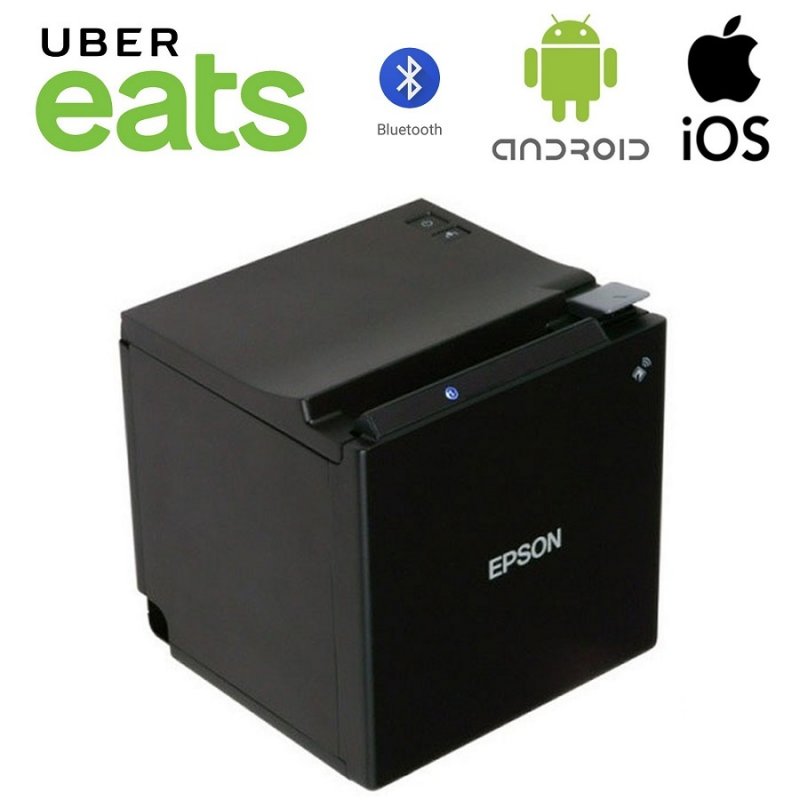 Uber Eats Epson TM-M30II Bluetooth Printer with USB Charging Port