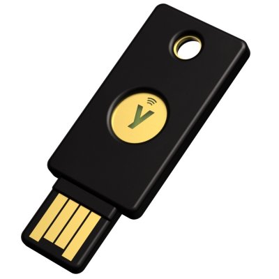 Yubico YubiKey 2FA Security Key Black NFC