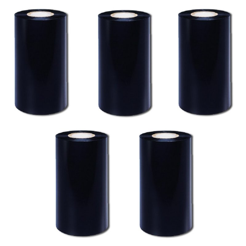 110 X 70 Wax/Resin Ribbon CSO Desktop - 5 Rolls