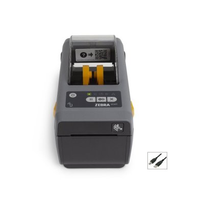 Zebra ZD411 2" Direct Thermal Label Printer with USB Interface