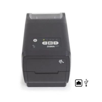 Zebra ZD411 2" Thermal Transfer Label Printer with Ethernet & USB Interface